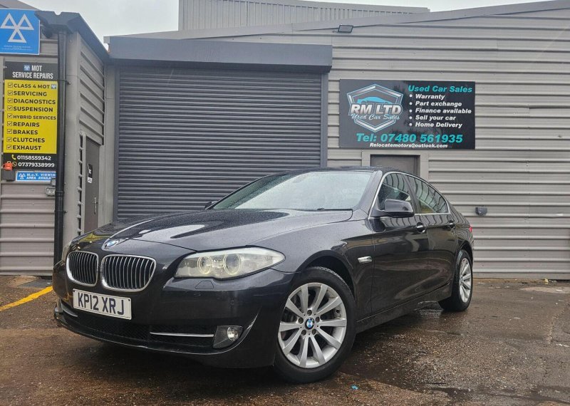 BMW 5 SERIES 2.0 520d SE Steptronic Euro 5 (s/s) 4dr
